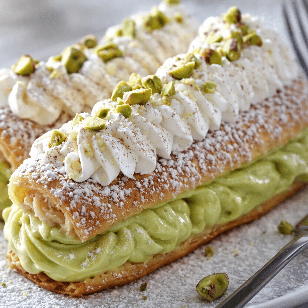 Best Easy Recipe: Italian-Style Pistachio Cream 5 Homemade Italian-style pistachio cream spread with rich green texture