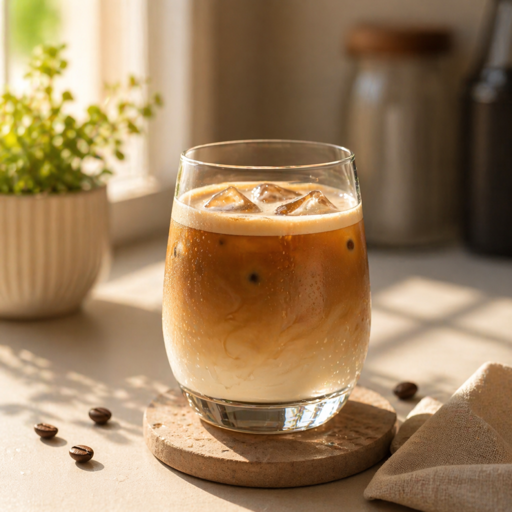 Blended protein coffee drink for weight loss