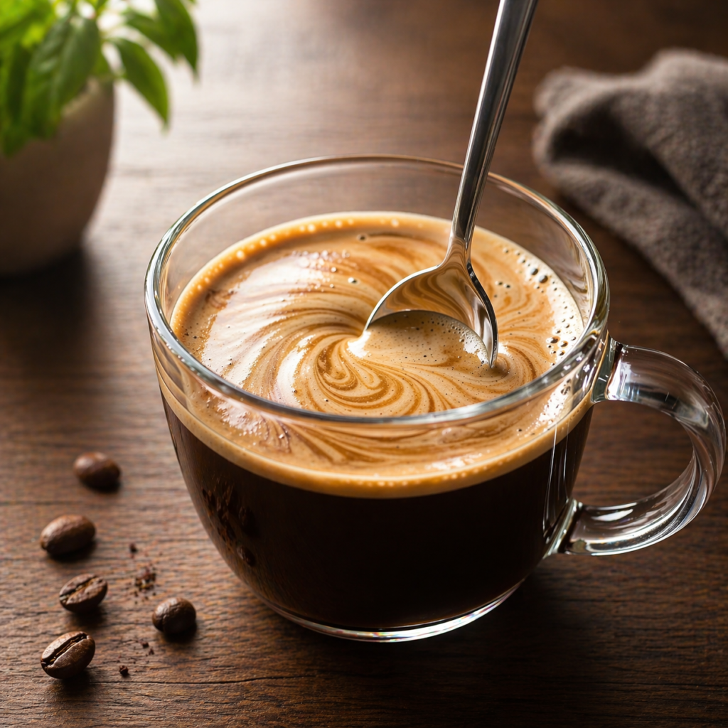 Healthy protein coffee smoothie recipe