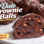 Date Brownie Balls Healthy Snack