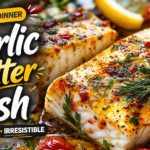 Baked mahi mahi fillets with lemon and herbs