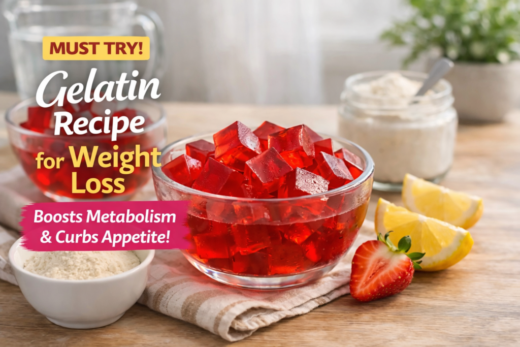 Gelatin recipe for weight loss cubes with fruit