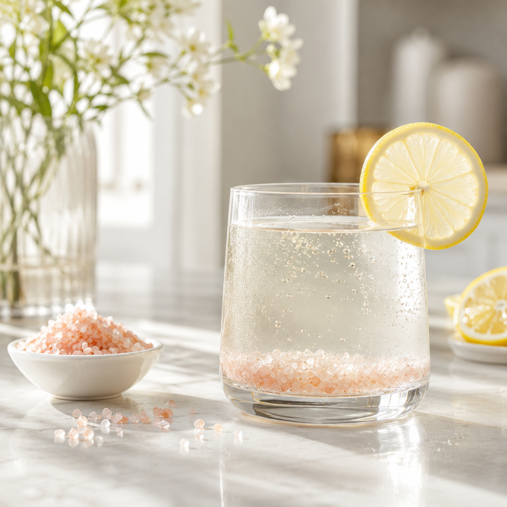 Pink Salt Water Before Bed: 5 Amazing Benefits 6 Warm pink Himalayan salt drink for bedtime