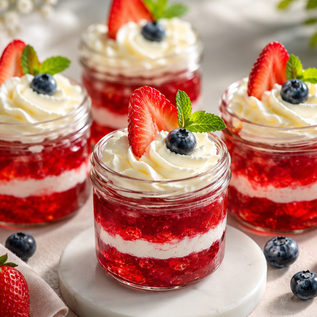 Sugar Free Gelatin: Easy 3-Ingredient Recipe 5 Easy sugar free gelatin dessert with berries